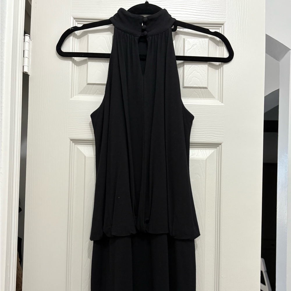INC International Concepts Chic Black High Neck Dress Size S - Picture 4 of 7